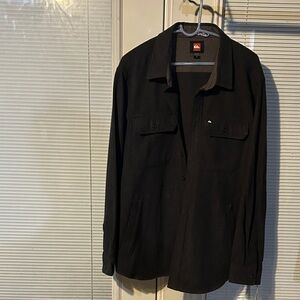 Quiksilver Men's Dark Gray Shirt Jacket